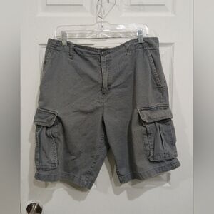 Faded Glory Men's Charcoal Cargo Shorts